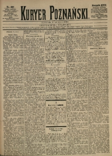 Kurier Poznański 1888.12.13 R.17 nr286