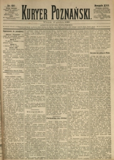 Kurier Poznański 1888.12.18 R.17 nr290